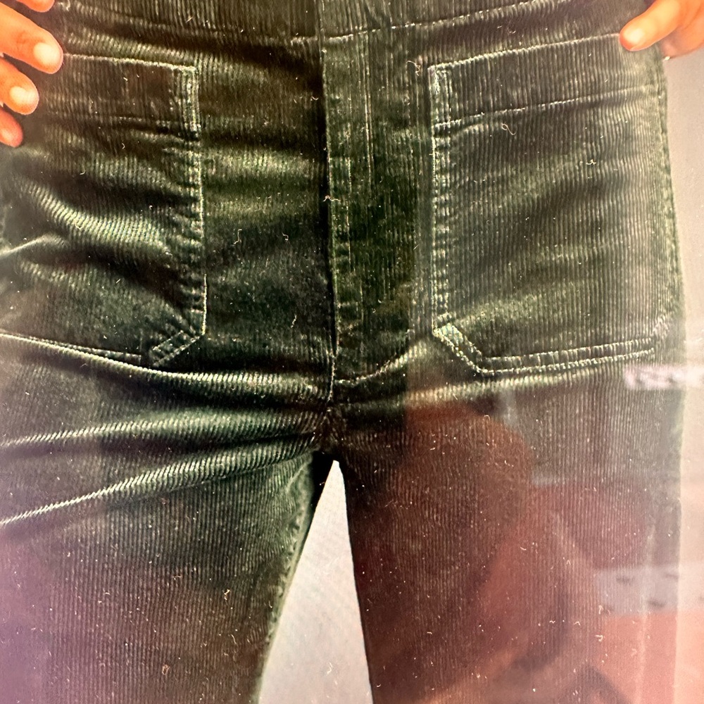 Green Corduroy Pants